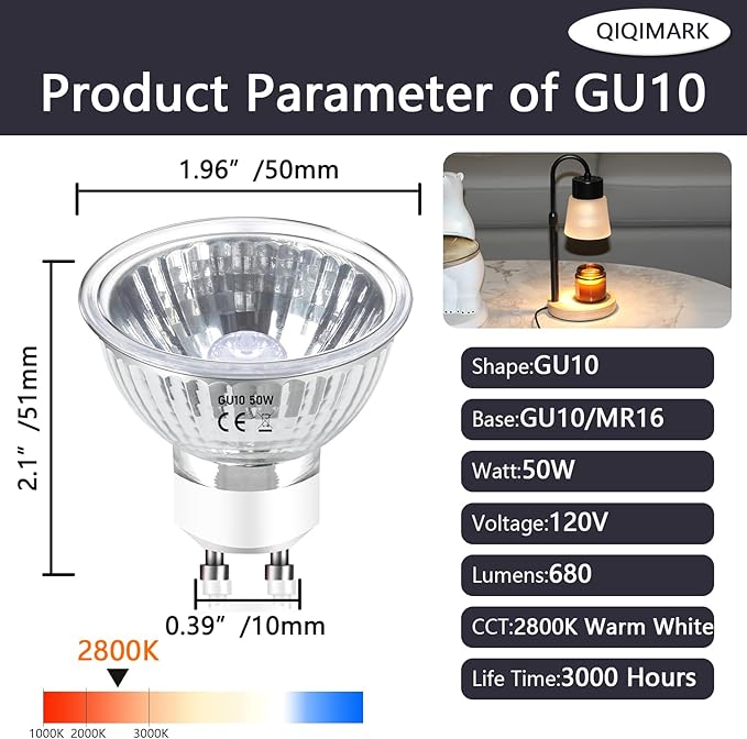 Candle Warmer Lamp Essential Oil Diffuser, Adjustable Height Dimmable Candle Warmer with Timer for Bedroom Living Room Home Decor, Christmas Birthday Gifts for Women, Black with 2 Bulbs