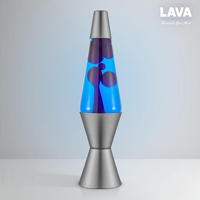 Lava® Lamp - 14.5" Cosmic Wave - The Original Motion Light - Purple Wax and Blue Liquid - Item #2633 (Amazon Exclusive)