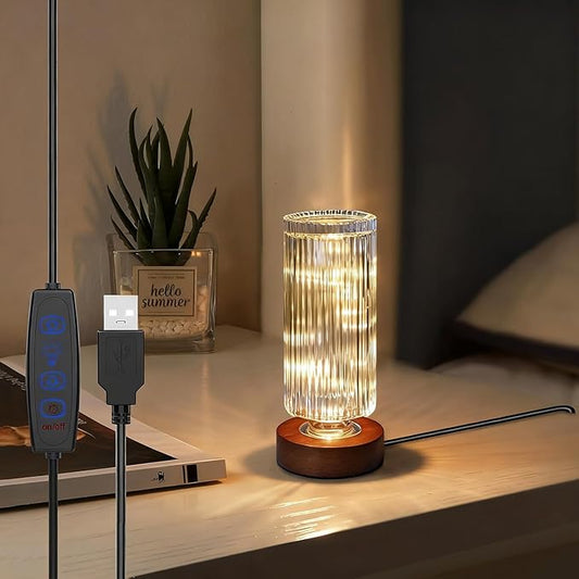 Small Nightlight for Bedroom - Bedside Table Lamps for Nightstand,LED Dimmable Night Light,Sleep Lights, Mini Nightlights for Kids Room Living Room Office Dorm,Nightstand/Bedside