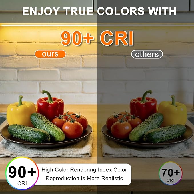 OMIKA 33FT 3200 LED COB LED Strip Lights Plug in Outdoor Waterproof, 2700K 24V Rope Lights Flexible with Self-Adhesive Timer Dimmable for House Garden Camping DIY