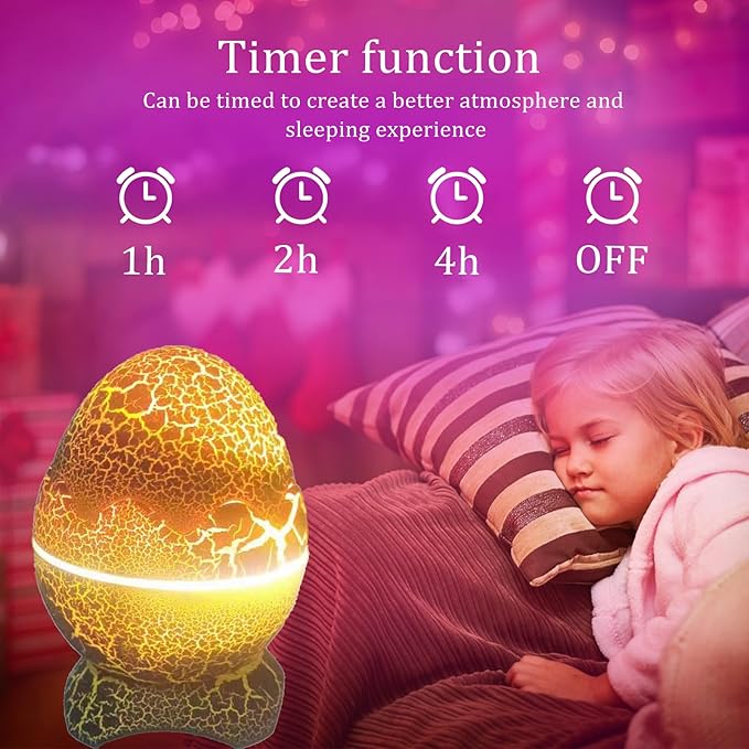 XQBX Dinosaur Egg Galaxy Projector Glow in The Dark Stars for Ceiling Room Decor Aesthetic led Lights for Bedroom Mothers Day Gifts Disco Ball Decor Ceiling Light Fixture Autism Sensory Products