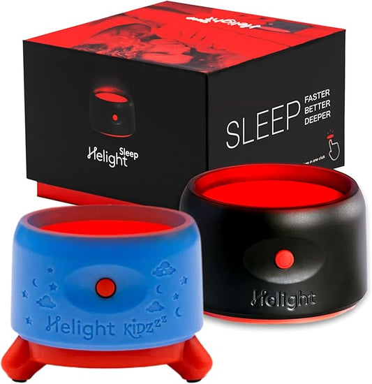 Helight Red Light Therapy Sleep Device Family Bundle – 630nm Pure Red Light Lamp Sleep Aid to Support Deep Relaxation – Rest Lamp Backed by Science for Adults & Kids Bedrooms - Pack of 2