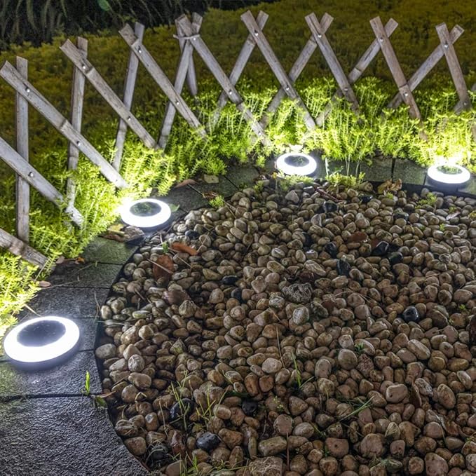 20 Lumens Colorized Solar Ground Lights,Solar Pool Lights with Mutiple Color Functions for Pool Area, Pathway, Patio, Yard, Path, Lawn and Garden