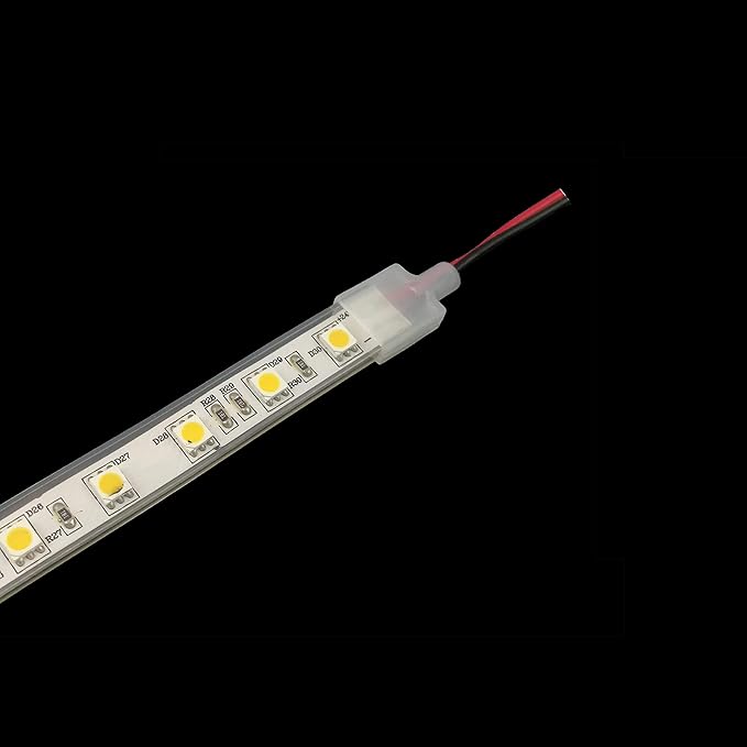 50 Pack Cable Cap with Sealant Use for 12mm/0.47in Width IP67/IP68 Waterproof led Strip Light