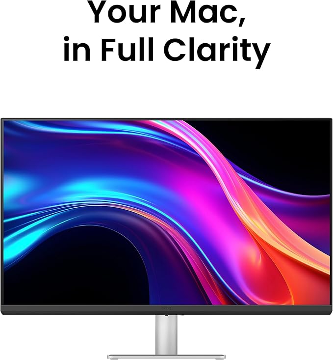 BenQ MA320UP 32” 4K 3840x2160 Monitor for MacBook® Pro/Air, Dual USB-C, 90W Power Delivery, Mac Color Match, USB Hub, Brightness & Volume Control on Mac, Height & Tilt Adjustable Stand, P3 Color Gamut