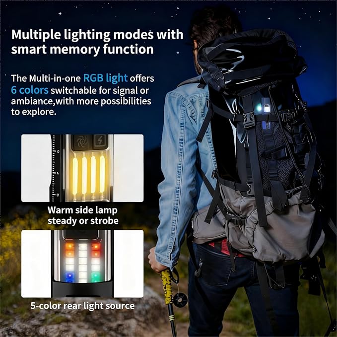 365nm UV Flashlight EDC Flashlight Rechargeable with RGB, Mini Magnetic LED Flashlight Small Blcak Light Pocket Flashlight with Mode Memory Function for Travel, emergency, Pet Urine Detection