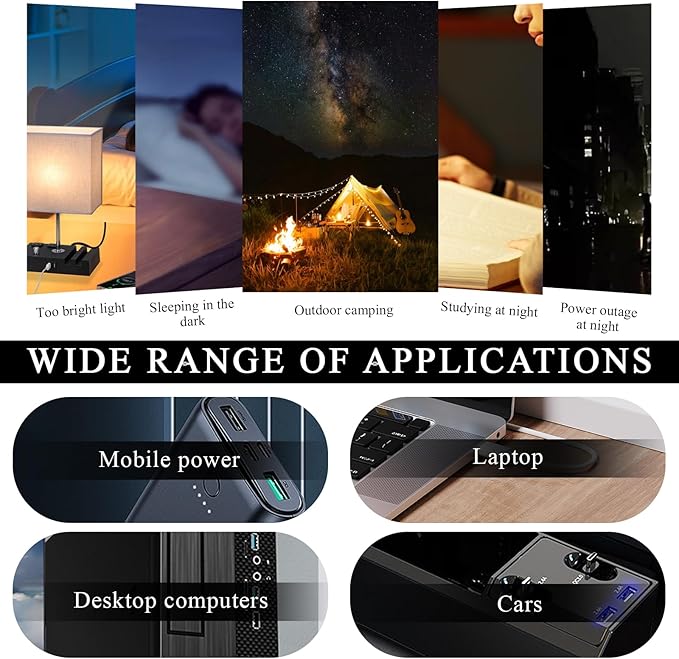 4 PCS USB LED Car Interior Atmosphere Lamp, Portable Plug-in 5V USB Car LED Interior Lighting Night Lamp, Mini USB Ambient Lighting Decor for Home Car Laptop Keyboard (Blue)