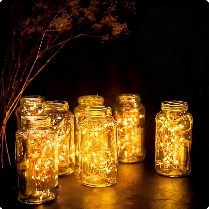 JOH LED Fairy Lights, Waterproof String Lights, Fairy Lights for Bedroom DIY Party Indoor Outdoor Christmas Decorations-16