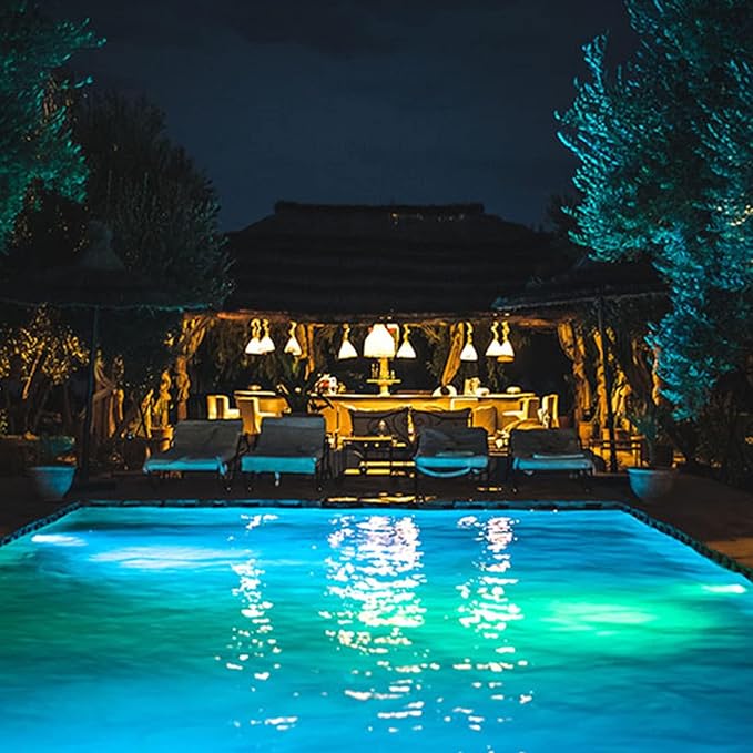 BSOD Outdoor LED Strip Lights Waterproof,Warm White IP68 Led Strip 12v Boat Underwater Lights 16.4ft 5050 SMD 300 Led Tube Flexible Rope Light for Swimming Pool Boat Fish Tank