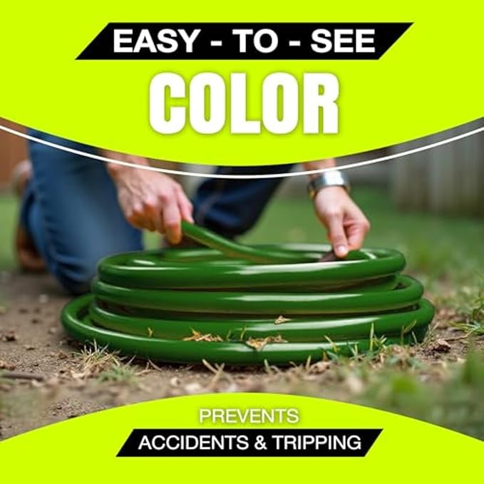 3ft Outdoor/Indoor Extension Cord 10/3 Gauge Ultra Heavy Duty 3 Prong SJTW, Waterproof, Flexible Cold-Resistant Long Power Cord,15A 125V 1875W, Green by LifeSupplyUSA
