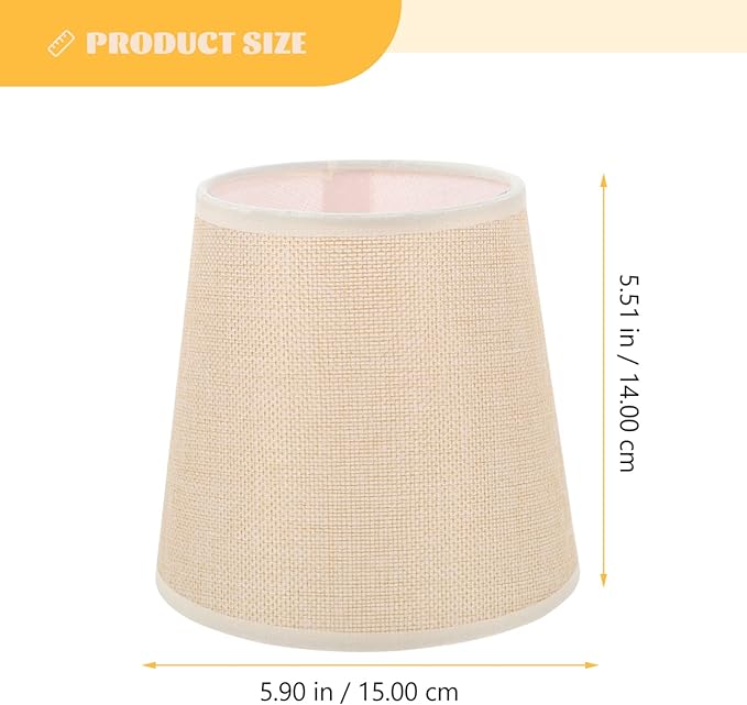 Lamp Shades for Table Lamps Modern Fabric Lampshade Easy Install for Living Room