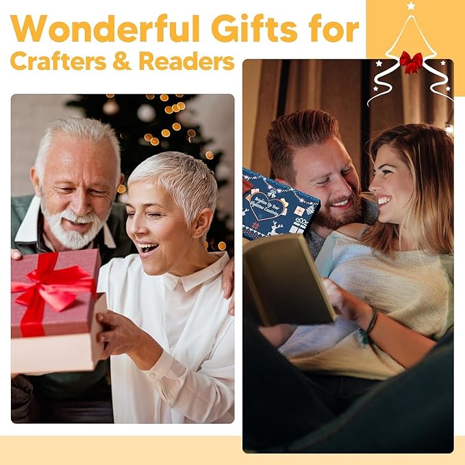 Mothers Day Gifts for Mom Wife: Neck Reading Lamp Purple Gifts for Women Book Lovers Knitting Crochet Accessories, Mother's Day Gifts for Grandma Nana Mothers Day Presents for Readers Sewing Supplies