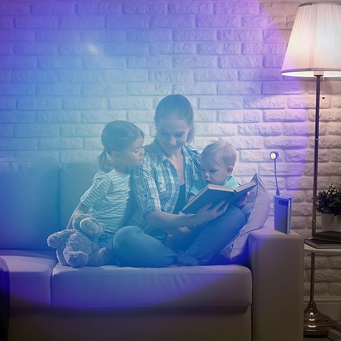 Alipis Sunset Light Projector: USB Powered Night Light - Decorative Sunset Lamp for Bedroom, Living Room, Ceiling, Car & Party Atmosphere Lighting