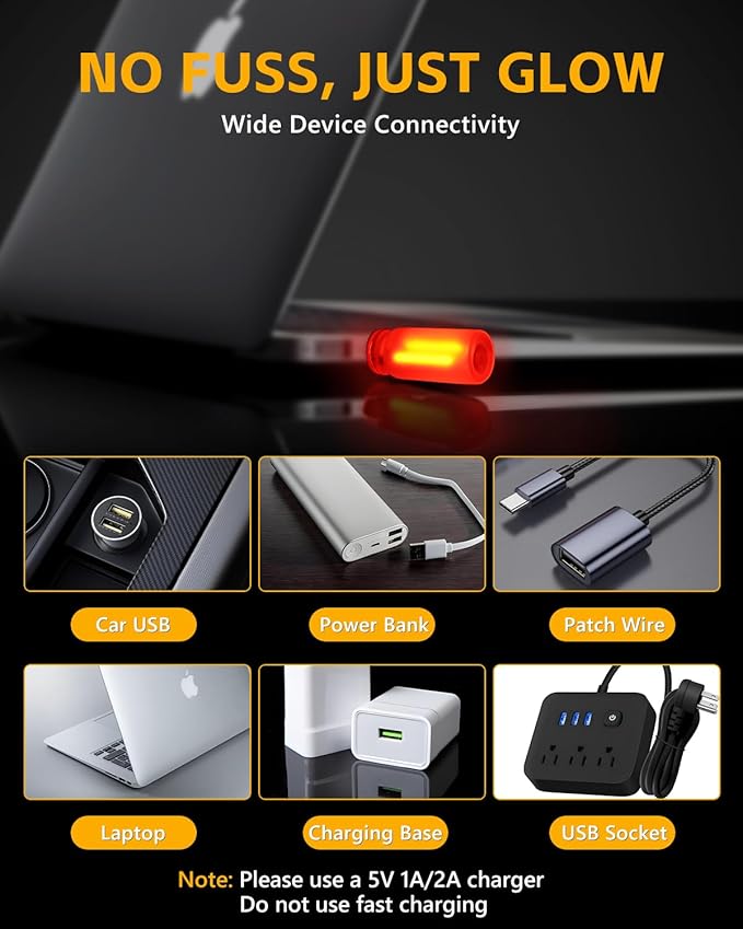 2PCS USB Car Lights, Touch Adjustment Lights, Plug in USB Vehicle Interior Ambient Light, Mini LED Retro Bulb Frosted Glass Night Light for Car, Camping, Holiday Decoration, Party, Bedroom (Red)