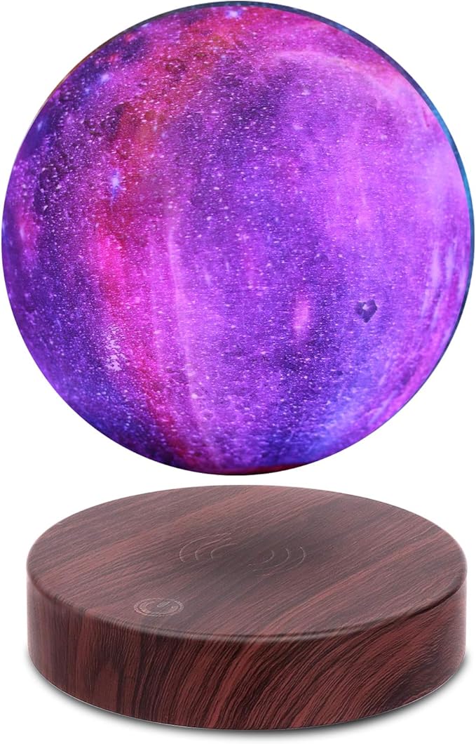 VGAzer Magentic Levitating Moonlight,Floating Moon Lamp (16 Colors)