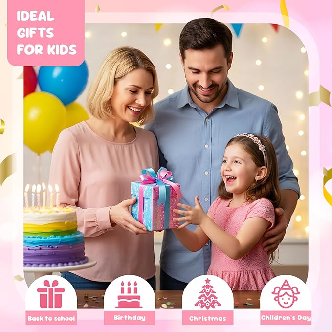 Paint Your Own Unicorn Lamp Kit, DIY Night Lamp Art Supplies Creative Crafts Kit Painting Toy Age 4 5 6 7 8 9 10 11 12 Birthday Christmas Gift for Kids Girls Boys