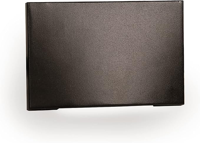 WAC Landscape Lighting, LED 12V Horizontal Scoop Indoor or Outdoor Step and Wall Light Amber 1800K Built-in LED in Bronze