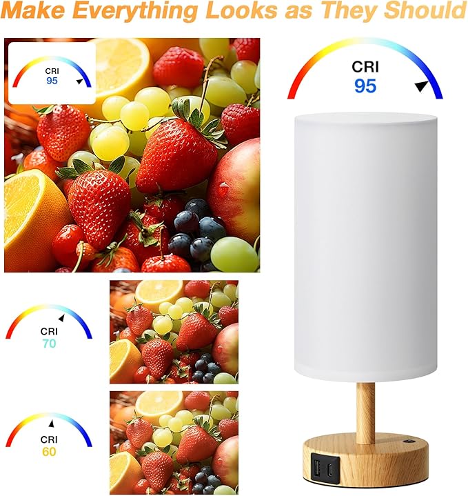 Dicoool Light Therapy Lamp 10000 Lux, Happy Light CRI>95 Sun Lamp with Remote, 3 Color Temperatures & Stepless Dimming, Sunlight Lamp for Seasonal Mood Boost, Bring Sunshine to Windowless Office