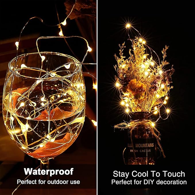 Upgraded 105FT 300 LED Fairy Lights Plug in Outdoor/Indoor, Timer & Remote & 8 Modes, Silver Wire Christmas String Lights, Waterproof Twinkle Lights for Xmas Tree Holiday Party Garden