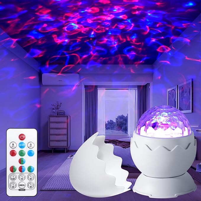 Galaxy Projector, Light Projector, Night Light Projector with Remote Control, Galaxy Light Projector, for Kids Adults, Bedroom, Home Theater, Christmas, Birthdays