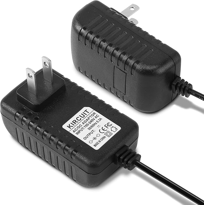 24V AC/DC Adapter Compatible with Govee H6078 RGBIC Floor Lamp LED Wi-Fi App Control Smart lamp DC24V 24 V 24.0V 24 Volt 24 Volts 24VDC Switching Power Supply Cord Cable Battery Charger PSU