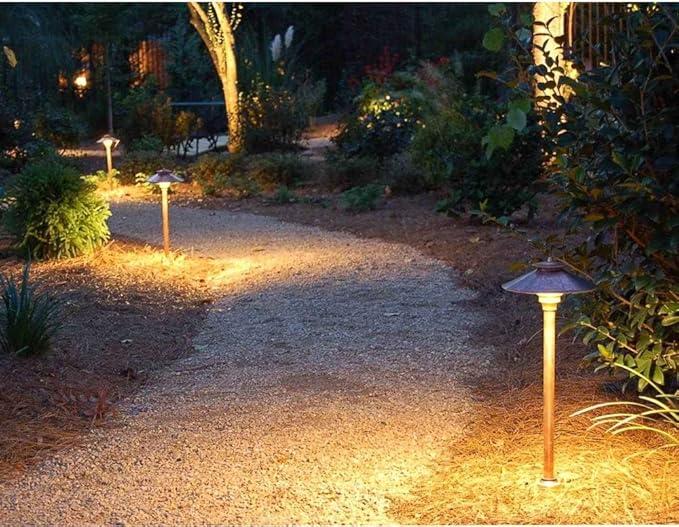 Low Voltage Landscape Replacement LED Light Bulb 12V T5 T10 Wedge Base 25W Equivalent 1.5W 240lm for Garden Path, Deck, Walkway, Lawn Light - Warm White 3000K Pack of 6
