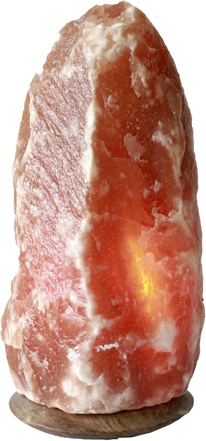 30–40 lbs Himalayan Salt Lamp – Pink Crystal Decorative Lamp for Home, Bedroom, Spa, Yoga, Meditation, Ambient Lighting, Relaxing Glow, Wellness Décor