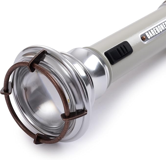 Barebones Vintage Flashlight - Vintage White