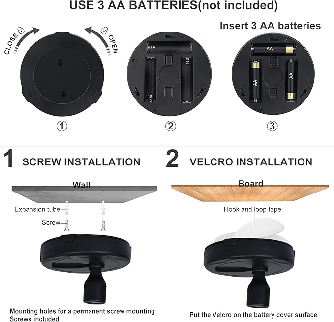 LED Spotlight, Battery Powered Picture Lights, Uplighting Indoor, Puck Lights with Remote, Plant Spot Light for Wall Art Display Dartboard Painting Artwork Accent Closet-4Pack