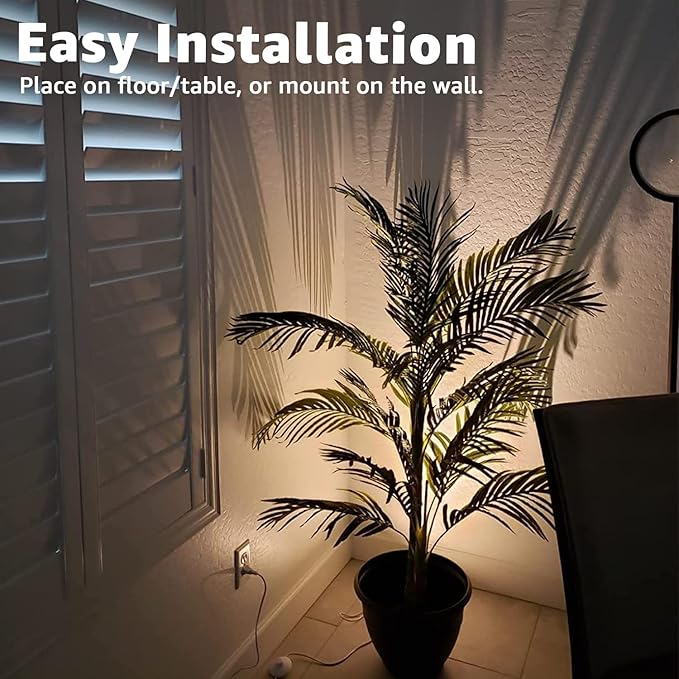 SUNVIE 2 Pack LED Up Lights Indoor, 3W Spot Lights for Indoor Use with 3000K Warm White, 120V Spotlights for Plants Pictures Artwork Uplighting & Accent Lighting, 5.9 FT Plug Cord with Foot Switch