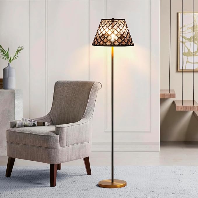 Small Lamp Shades Metal Lamp shade With Etched Small Arrow Pattern Lampshade Size 6" x 10" X 7.5" Fitts Table Lamp Wall Lamp