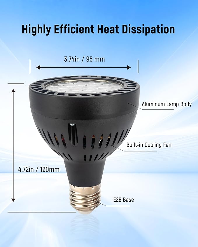 120V 65W LED Pool Lights for Inground Pool, High Bright White 6000K Swimming Pool Light Bulb Replaces up to 300W-650W Traditional Bulb for Pentair Hayward Pool Light Fixtures (Pool Light 65W)