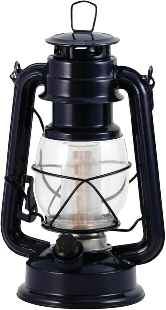Northpoint 12-LED Lantern Vintage Style, Dark Blue, 10"x6"x6"