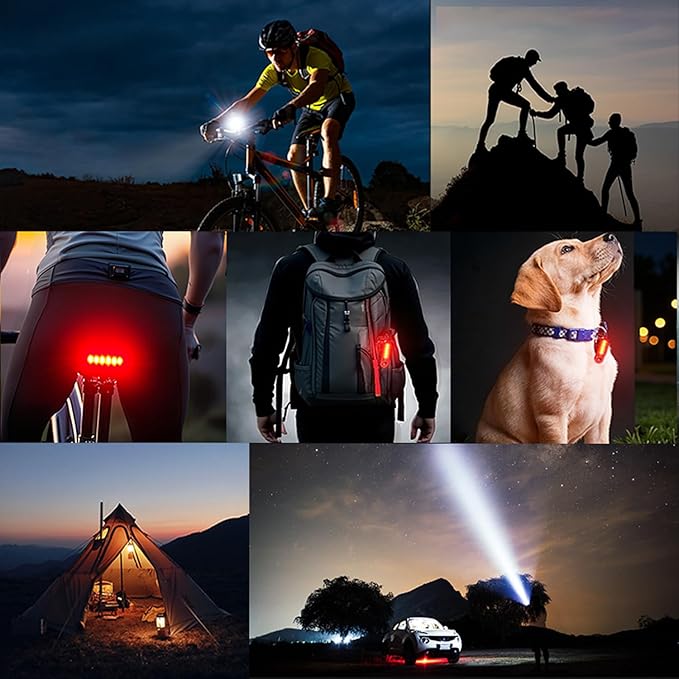 3000 Lumens Multifunctional Bike Light Set,5200 mAh Bike Light Rechargeable,Front Bike Light for Night Riding,Two LED Digital Display Design,IPX5 Waterproof,5+4 Modes Mountain Bike Lights