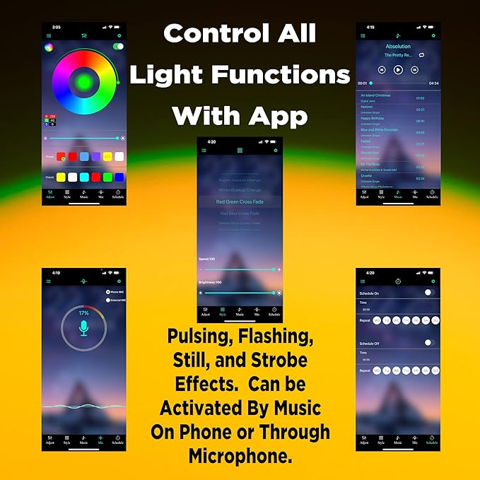 Sunset Lamp with Phone APP Remote-16 Colors LED Projection Light-Ambient Lighting Mood Setting-Golden Hour Light Photography Tiktok-USB Night Lights-Cool Room Decor for Bedroom Game Room-Kids Adults