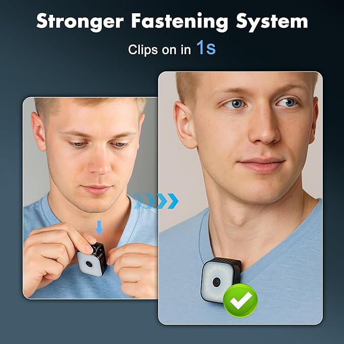 2 Pack Running Lights for Runners - Rechargeable Clip on Flashlight,Dog Mini Flashlights for Night Walking,4 Modes LED Running Accessories,Safety Light Hiking Camping Gear for Jogging,Biking