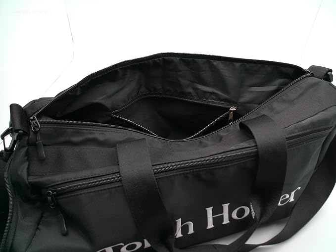Custom Embroidered Duffle | Tiki Torch Bag | Solar Lantern | Multi Pocket| Waterproof Bag |