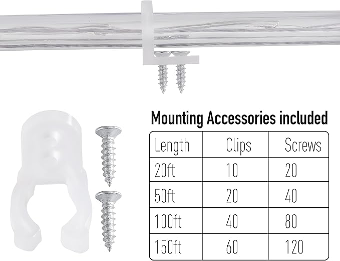 Waterproof LED Rope Lights, Connectable & Flexible with 8 Modes, Outdoor Lighting for Deck, Garden, Pool, Patio & Christmas Decor (Green, 100ft)