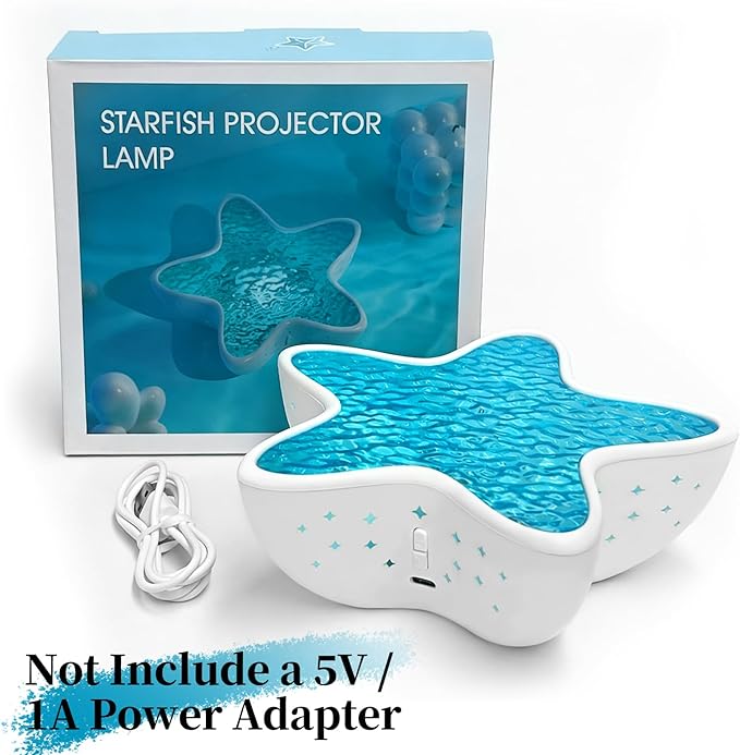 Northern Lights Projector, Ocean Wave Shower Light Projector Light for Bathroom Classroom, Galaxy Night Light for Kids Dorm Decor, Cute Room Decor Aesthetic (White)