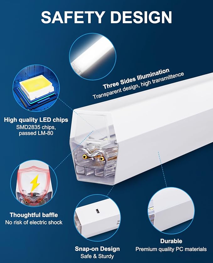 Hexagon led Lights: DIY Ceiling LED Gym Light Hexagon Garage Lights 16660LM Bigger Size for Basement Warehouse Workshop Barbershop Car Care Wash Room Auto Beauty Shop Exhibition Hall 3 Grids 6500K