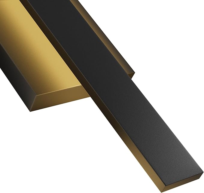 LamQee 31 inch Aluminum Long Outdoor Wall Lights, 3000K 1600LM 32W LED Modern Exterior Lighting Fixtures, IP65 Waterproof Matte Black Linear Outside Sconce Wall Mount for House Porch Patio Garage Door