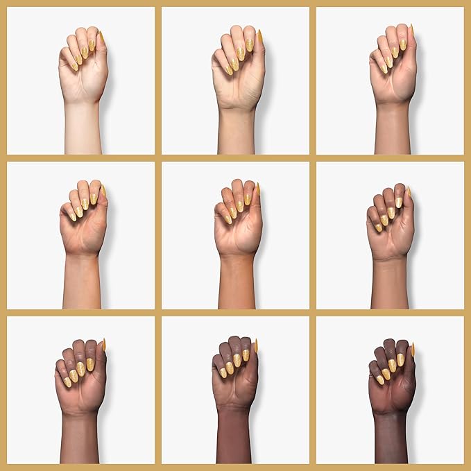 Beetles Gold Gel Polish 15ml Champagne Gold Glitter Flashy Color Gel Nail Polish Uv LED Nail Lamp Nail Art Manicure Salon DIY Home Gifts for Her