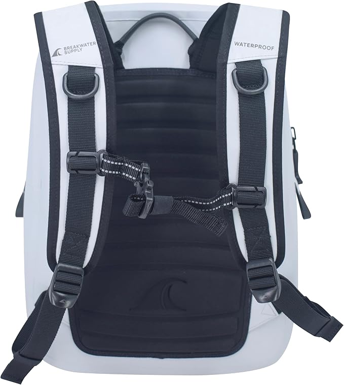 Breakwater Supply™ Waterproof IP68 Submersible Backpack with Airtight Zippers | Laptop Travel Outdoors | Fogland 25L 20L 15L | 100% Waterproof, Submersible, Airtight Zippers, Travel Outdoors