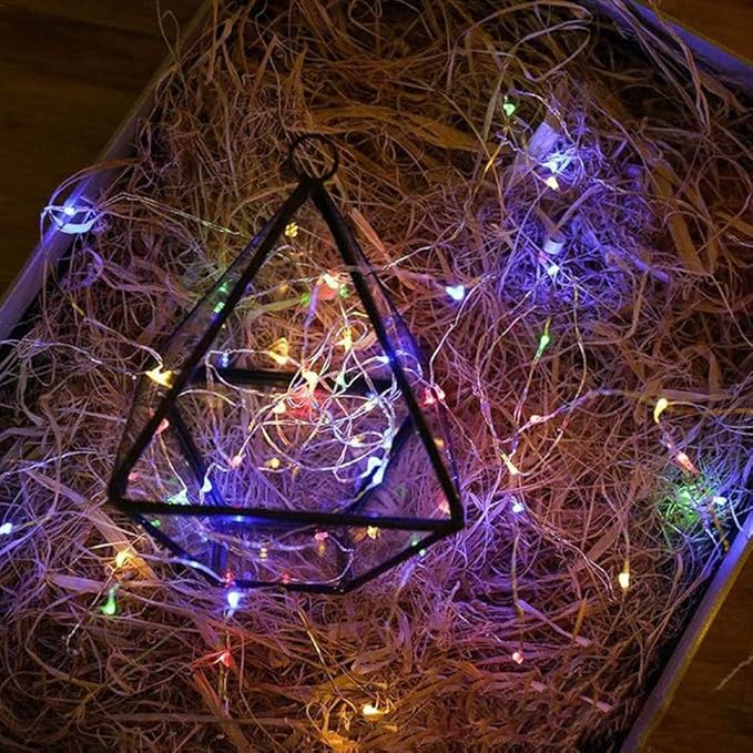 SOCO 16 Pack LED Fairy Lights Battery Operated - 10FT 30LED Copper Wire Mason Jar String Lights, IP65 Waterproof, Bendable for Indoor/Outdoor, Christmas, Wedding, Party, Camping Decor