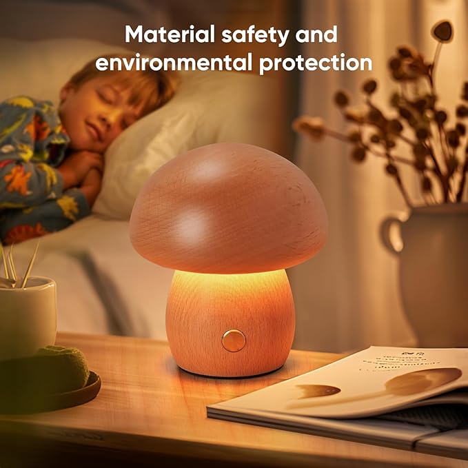Portable Cordless Rechargeable Battery Operated Lamp,Stepless Dimming, Small Table Lamp Portable Night Light, Dimmable Touch Control Warm LED Light for Bedroom, Nursery, Patio Decor