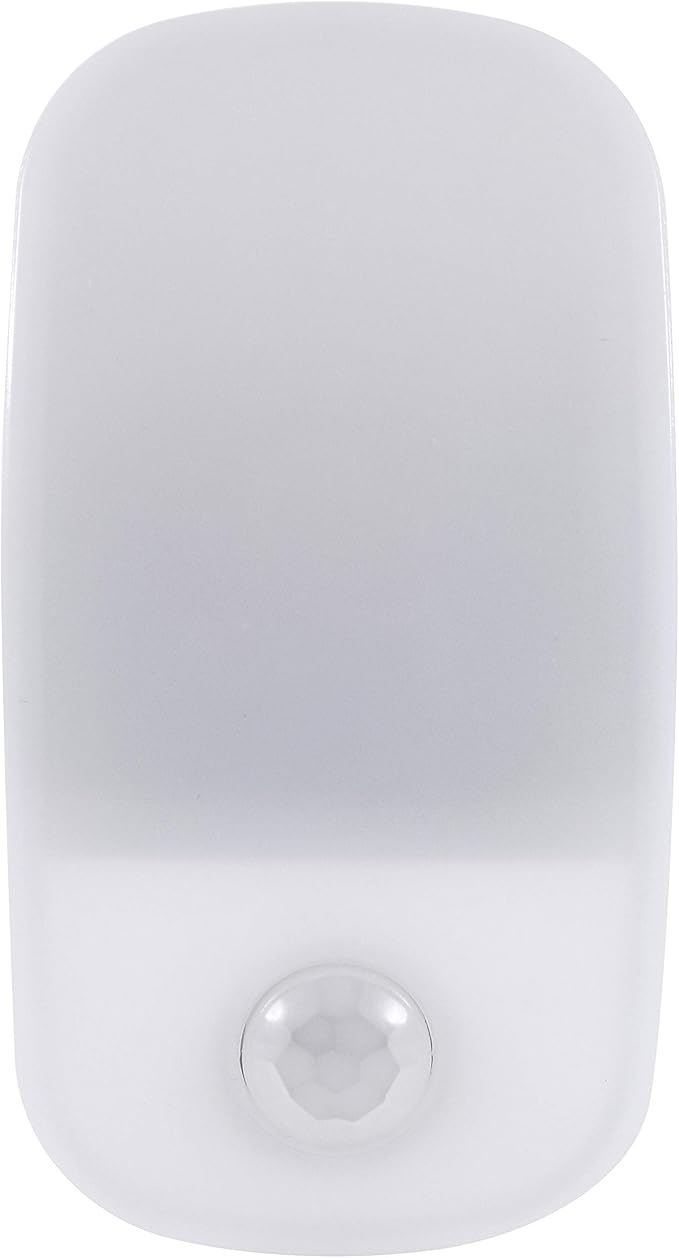LEDVANCE Sylvania LED Mini Automatic Plug-in Night Light with Sensor, Motion Activated, Dusk to Dawn, Warm White, Plug-in Type - 2 Pack (64988)