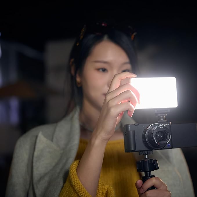 GODOX MA5R RBG Video Light, Magnetic Charging Full-Color Selfie Lighting Mini on Camera Lights, 14 FX Modes Supports Both NFC/Bluetooth Connectivity (White)