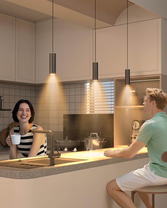 LED Spotlight Pendant Downlight Lamp Head, 24V Magnetic Track Lighting Pendans Light, 7W LED Lamp,Smart Control via App, Remote & Voice, Dimmable & CCT 2700K-6000K, Beam Angle 24°