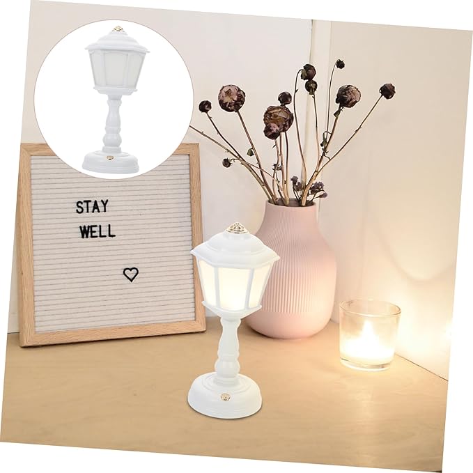 Lamp Dimmable Nightstand Light Retro Mini Lamp USB Charging Vintage Palace Lantern Decor