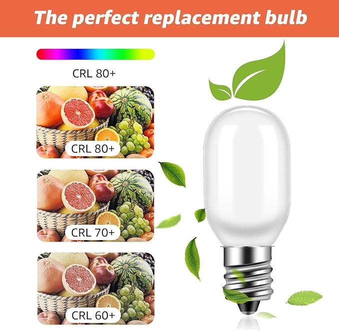 6PCS Christmas Village Replacement Light Bulbs-T20 Replacement Led Light Bulb,E12 Candelabra Base 0.7W 120V LED for Village Houses,Christmas Tree,Dept 56,Halloween Pumpkin Decor Accessories